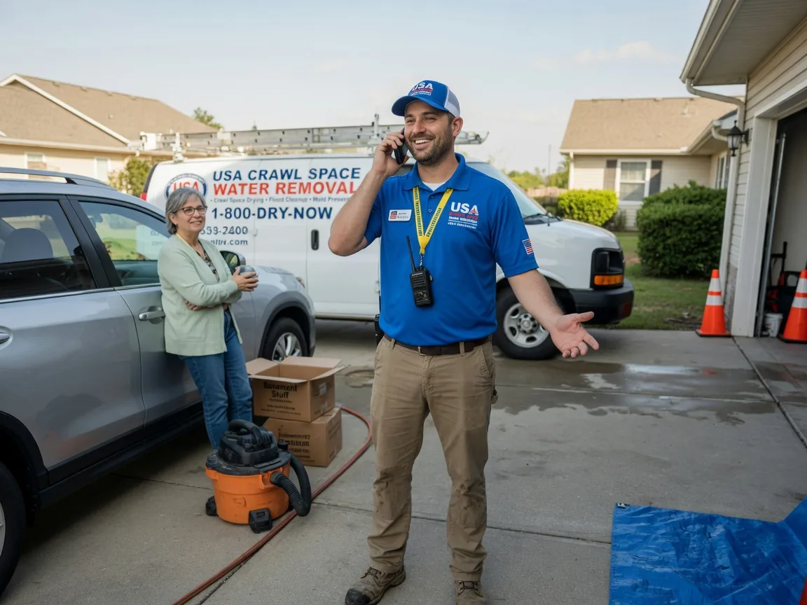 Crawl Space Water Removal Blanco, OK FAQs